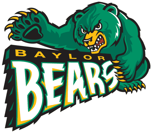 Baylor Bears 1997-2004 Primary Logo iron on paper